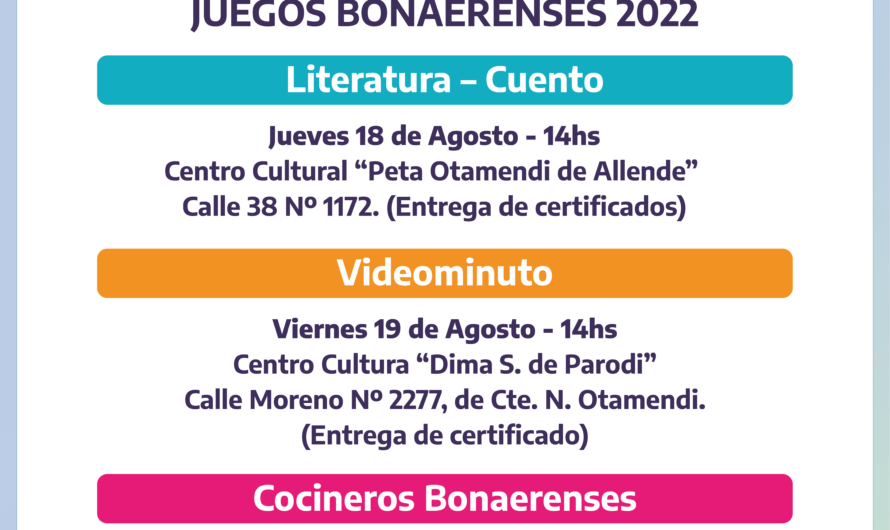 Juegos Bonaerenses 2022