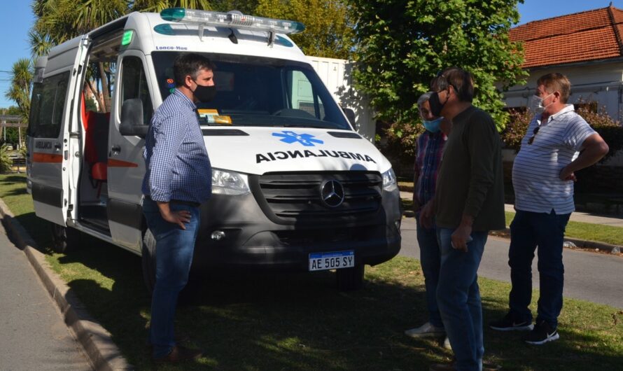Nueva ambulancia de última generación con fondos municipales