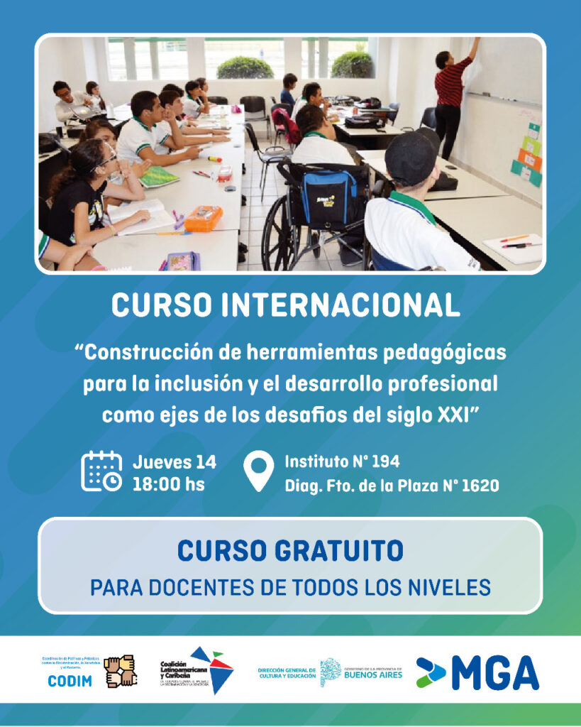 Lanzamiento de Curso Internacional para Docentes