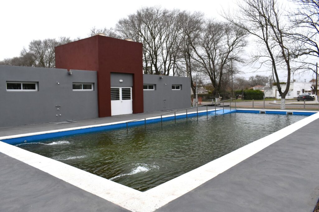 Mechongué: visita a obra de la Pileta del “Pago Lindo”