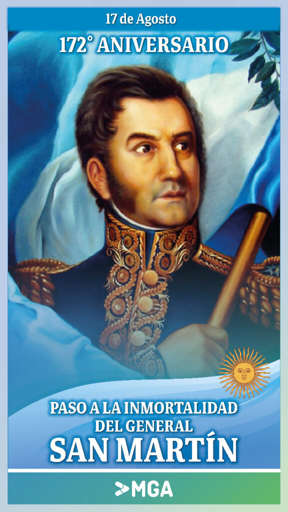 MGA - Conmemoración Fallecimiento San Martín - 17 Agosto 2022