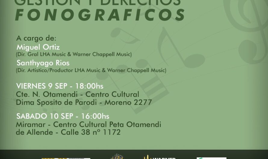 Ciclo de Charlas «Capacitaciones para músicos»