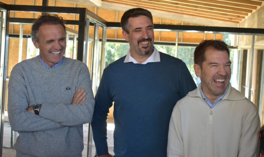 Obras en Miramar: Visita del Ministro Katopodis