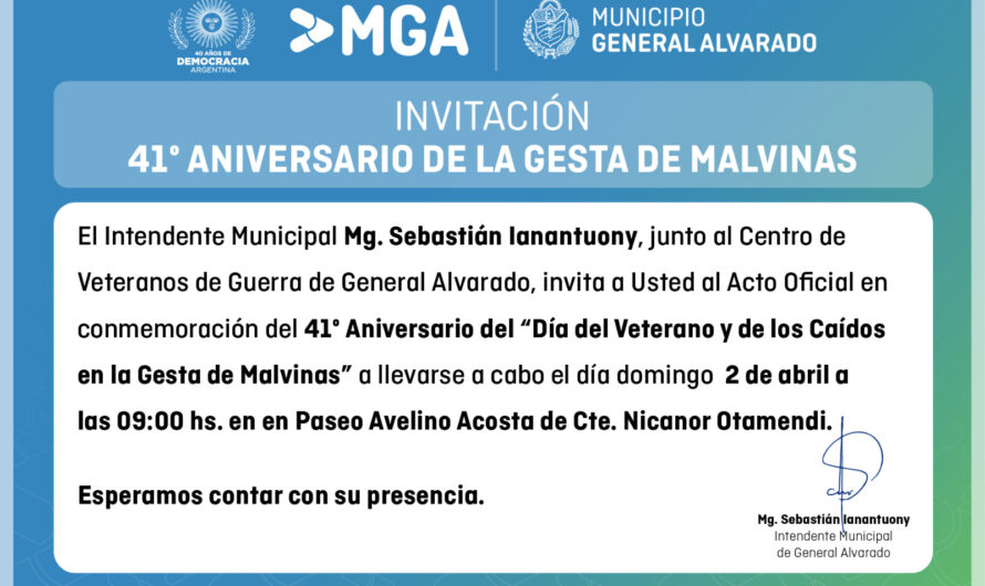 Gacetilla de Prensa Municipal 31/03/23