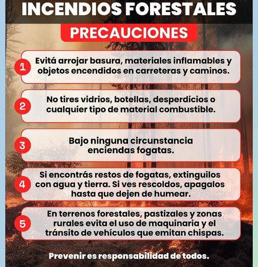 Prevención de Incendios forestales