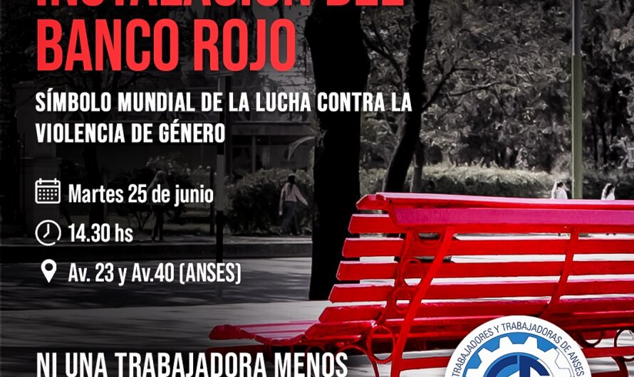 Instalación del Banco Rojo