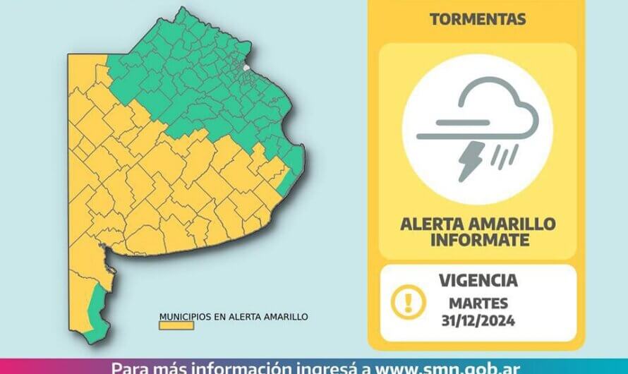 Alerta por tormenta