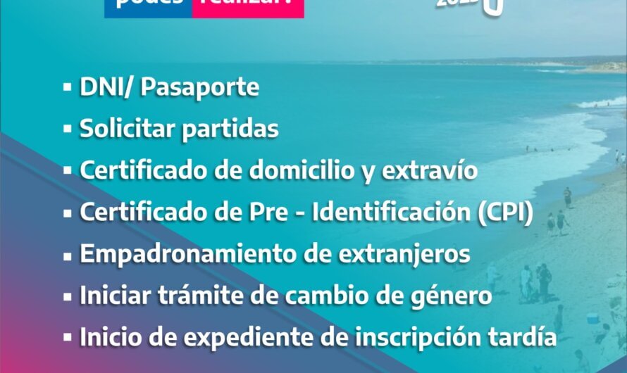 ¡El Móvil DNI llegó a Miramar!