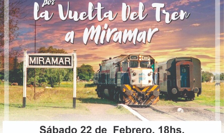 Mateada por la vuelta del tren a Miramar