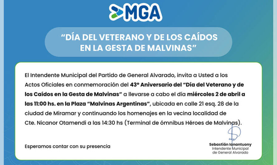 Gacetilla de Prensa Municipal 1/4/25