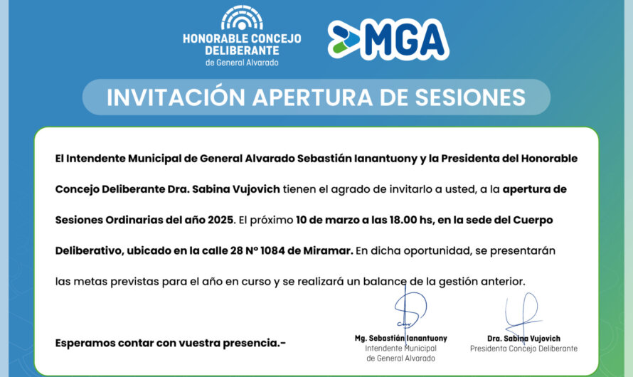 Gacetilla de Prensa Municipal 10/3/25
