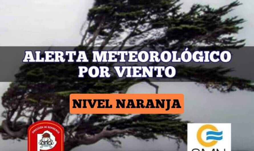 Alerta meteorológico por viento