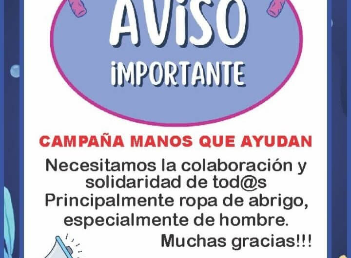 Campaña «Manos que ayudan»