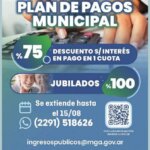 Plan de pagos municipal