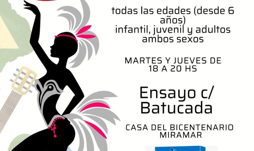 Taller de Samba en La Casa del Bicentenario!