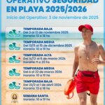 Operativo de Seguridad en Playa 2025 2026