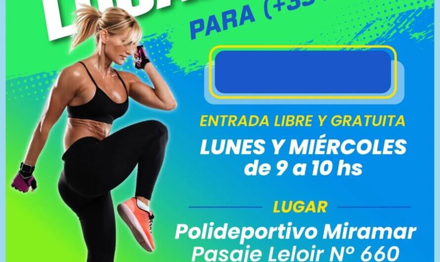 ¡Sumate a las clases de Aero Localizada (+35)!