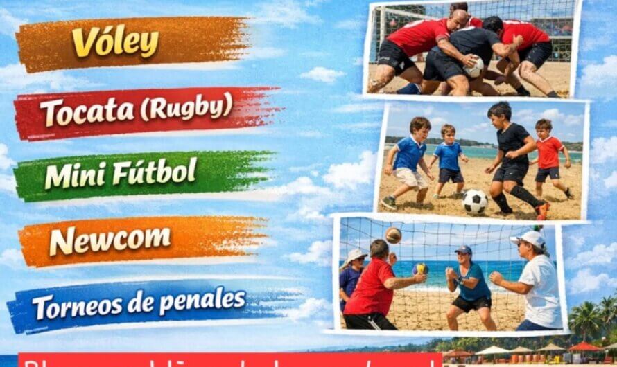 Actividades en Playa Deportiva / Playa Olímpica