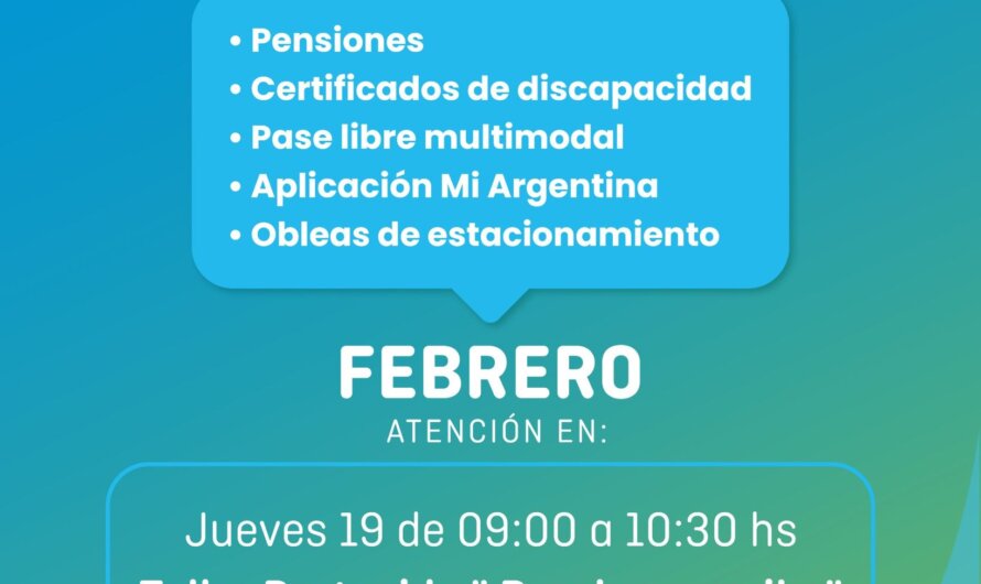Atención de la Dirección de Adultos Mayores y Discapacidad en el Taller Protegido