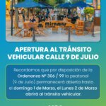 TURISMO MGA - Reapertura Peatonal 9 de Julio - 01 Marzo 2026