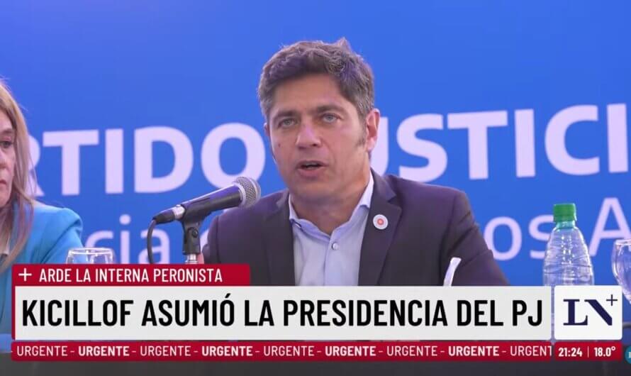 Kicillof Presidente del PJ