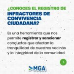 Nuevo Registro de Infractores de Convivencia Ciudadana 1
